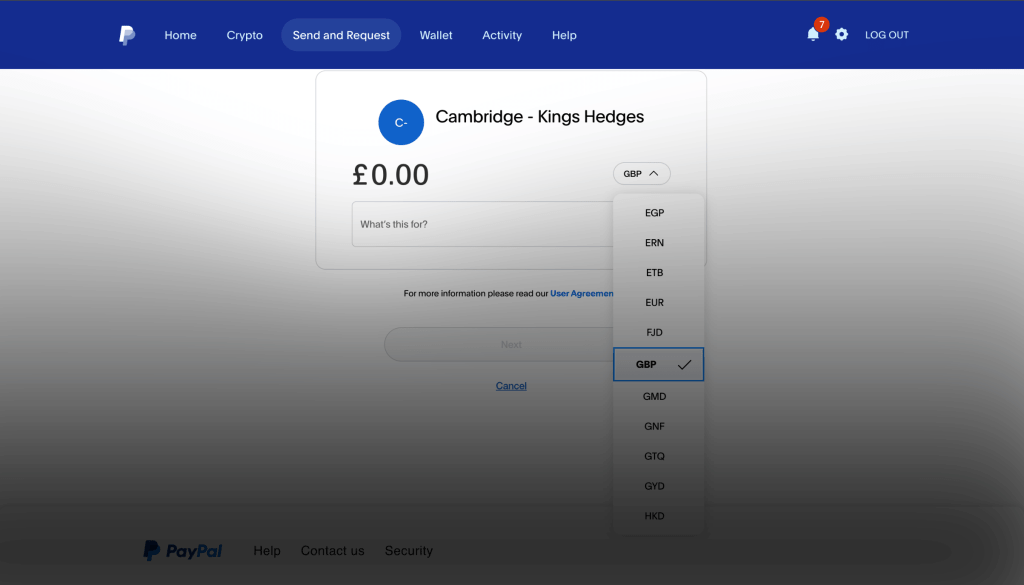 How to Send Money with PayPal