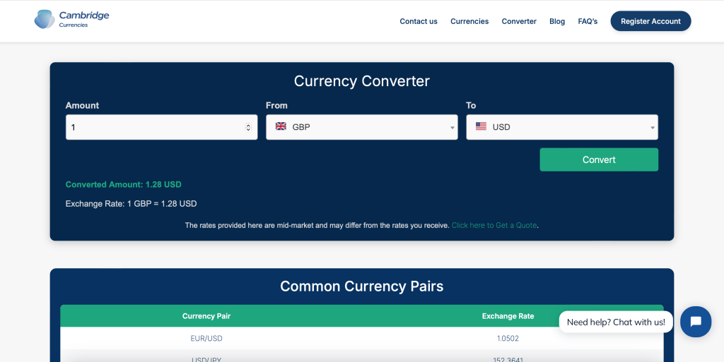 Digital currency converter app